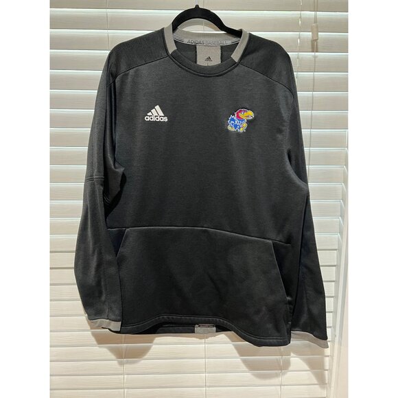 Adidas Baseball‎ Kansas Jayhawks Pullover - Size L - Picture 1 of 4